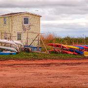 Colorful Kayaks